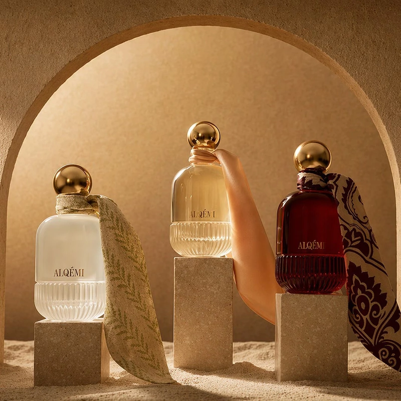 Alqémi Vanilla Noor, Alqémi Linen Naseem, and Alqémi Berry Layl How Middle Eastern Perfumery Is Scaling in Europe 7