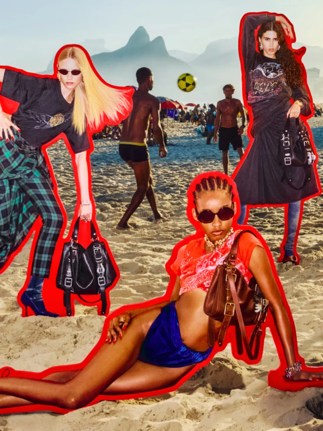 Diesel Sends Its Models Around the World in Cardboard