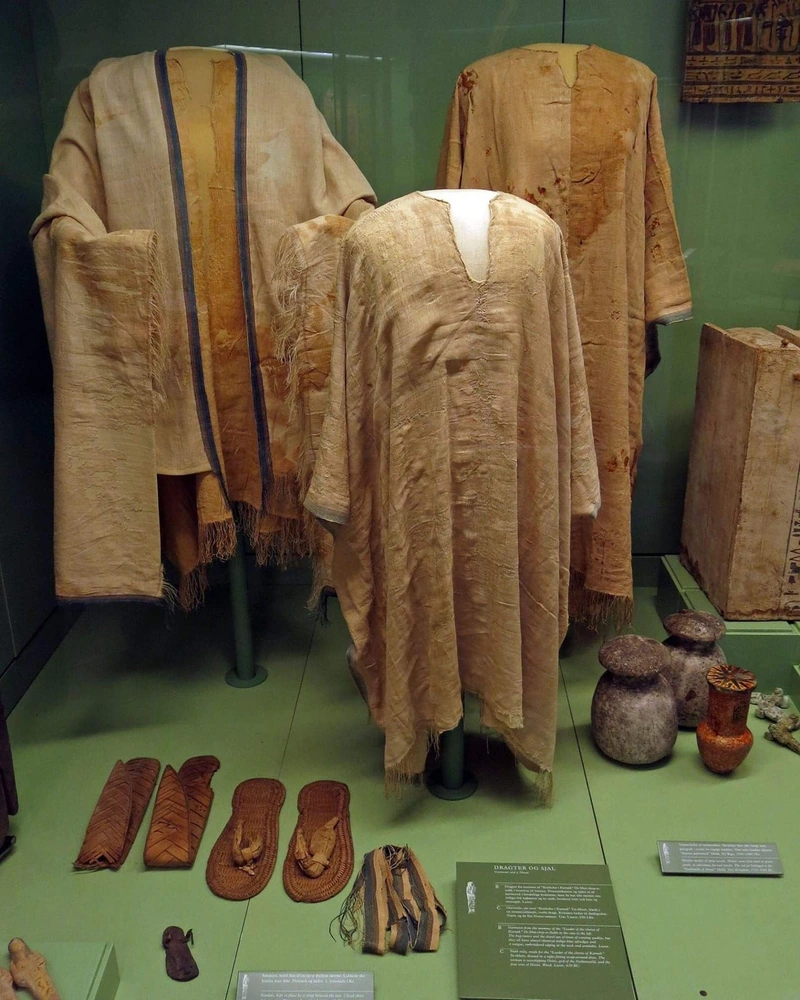 The 2,700-year-old personal belongings and linen garments of the ancient Egyptian priestess Di-Mut-Shep-N-Ankh From Prehistoric Flax to Modern Linen Fabric 0