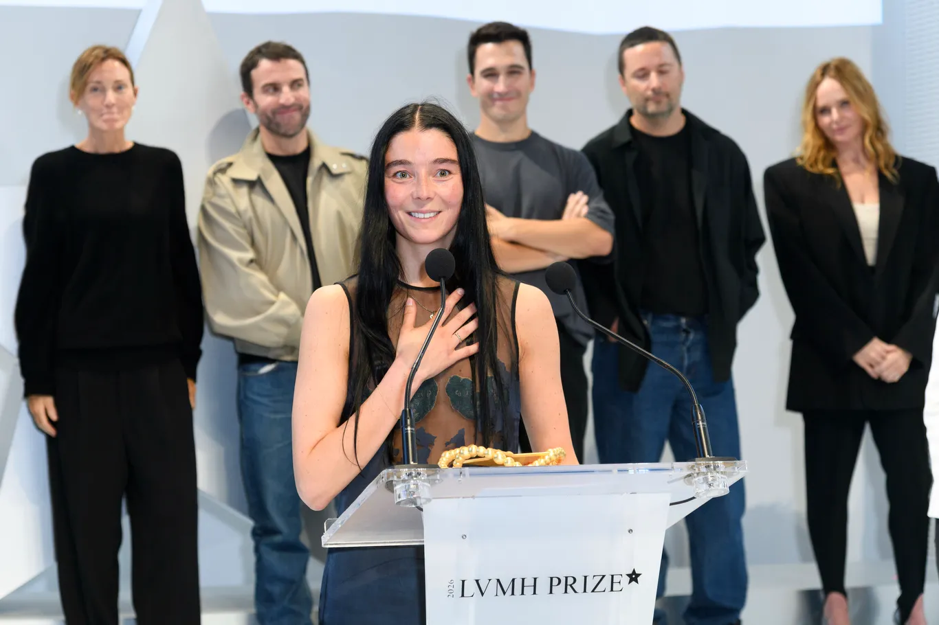 Belgian designer Julie Kegels received the LVMH Prize and its €400,000 endowment LVMH Prize 8