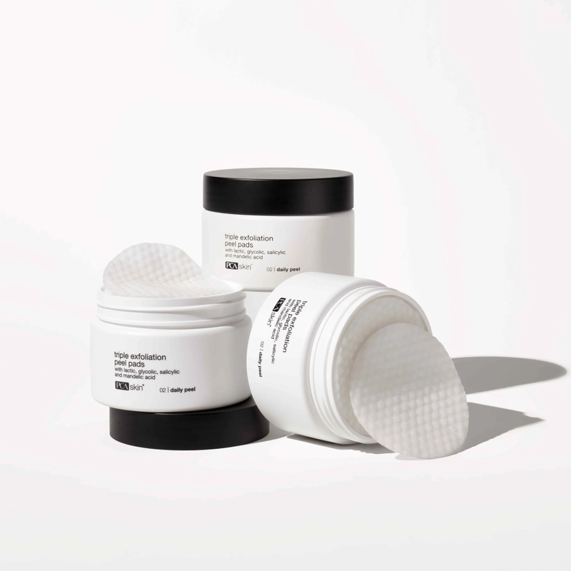 PCA Skin Triple Exfoliation Peel Pads AHA Products 6