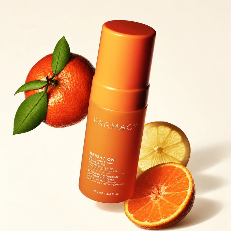 Farmacy Bright On Daily AHA Foam Exfoliator AHA Products 0