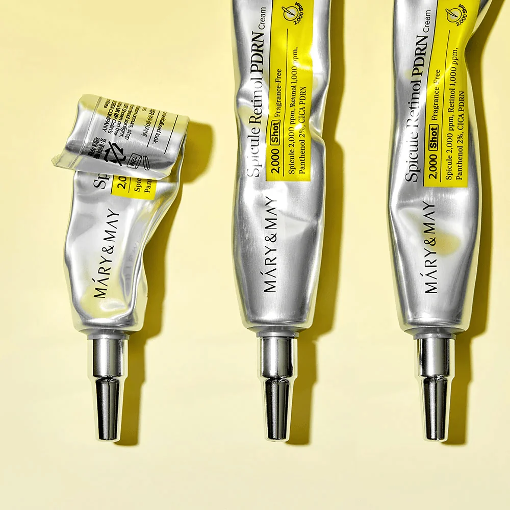 MARY & MAY Spicule Retinol PDRN Cream 2000 Shot 10 Spicule Tips 1