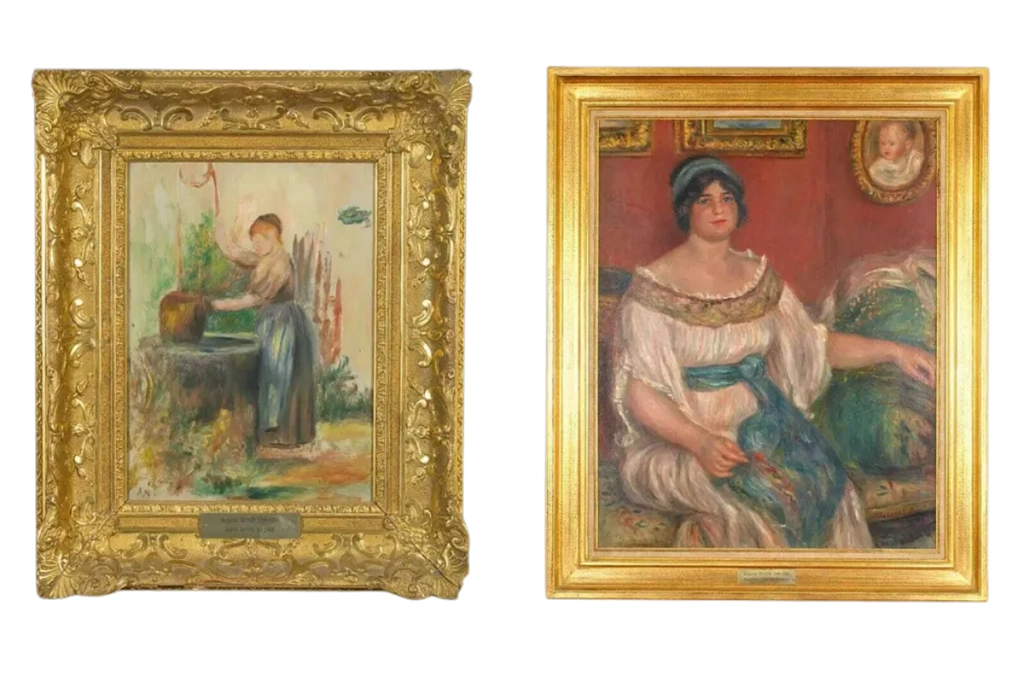 Young Woman at the Well and Madame Colonna Romano art heist