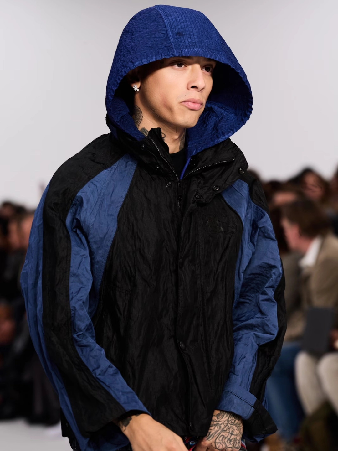 Central Cee Makes His Burberry Runway Debut