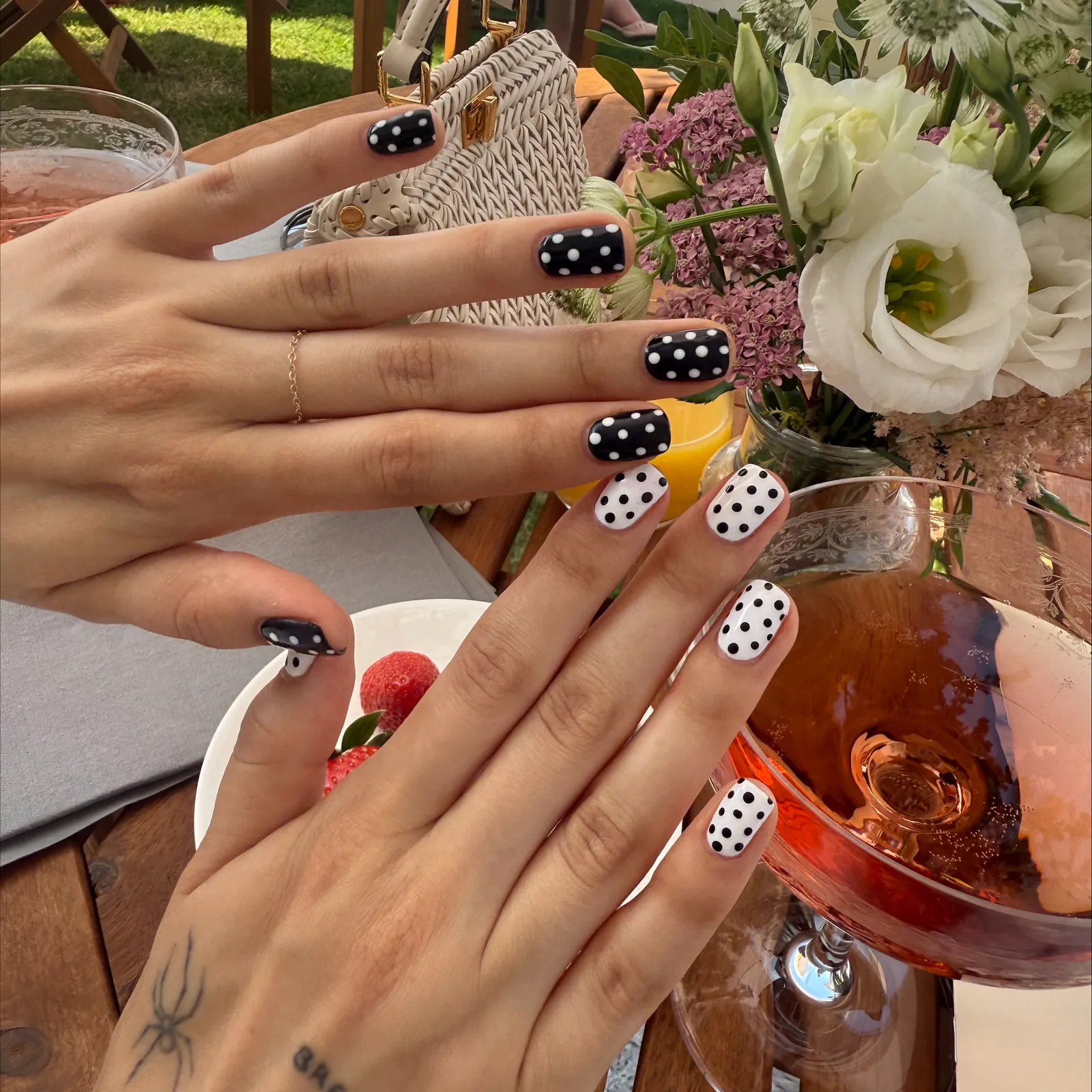 Polka Dot Nails 3