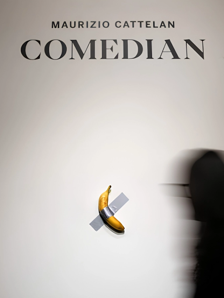 The Jester Maurizio Cattelan Makes Serious Jokes