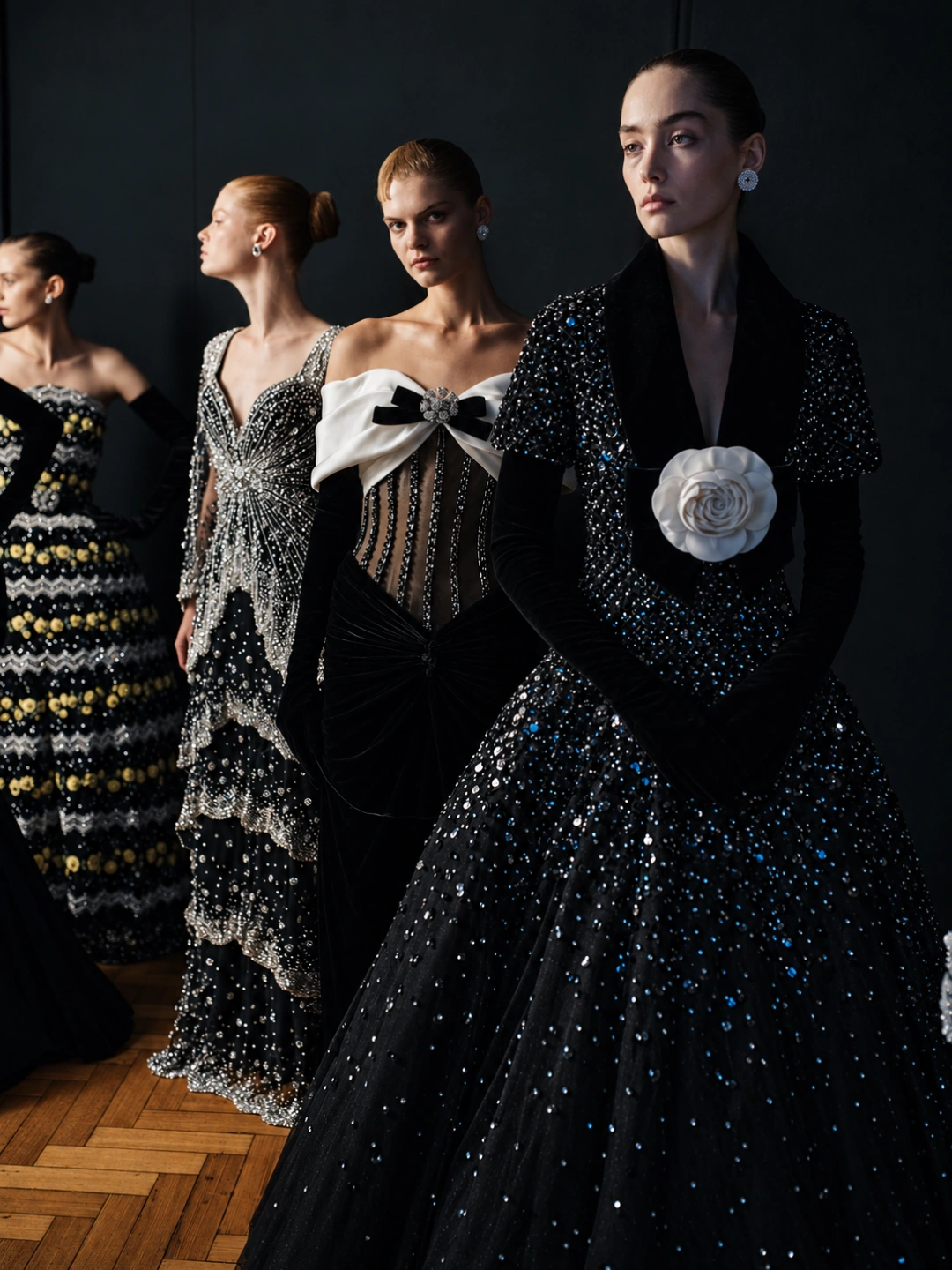 Richard Quinn SS27: Hyper-Glamour After Dark