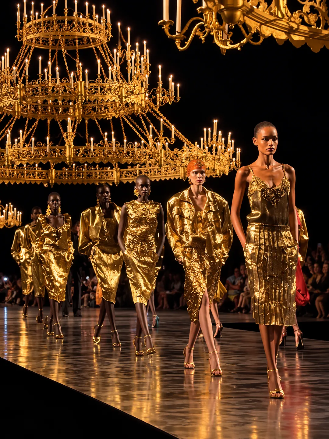 Saint Laurent SS27: A Decade Cast in Gold