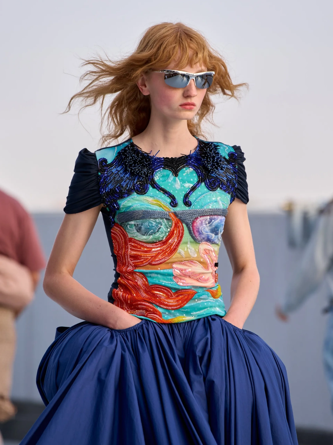 Moschino SS27: Good Luck, Real Life Is Calling