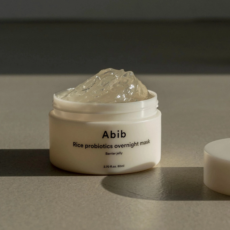 Abib Rice Probiotics Overnight Mask Barrier Jelly Face Masks for Oily Skin That Still Needs Moisture 0
