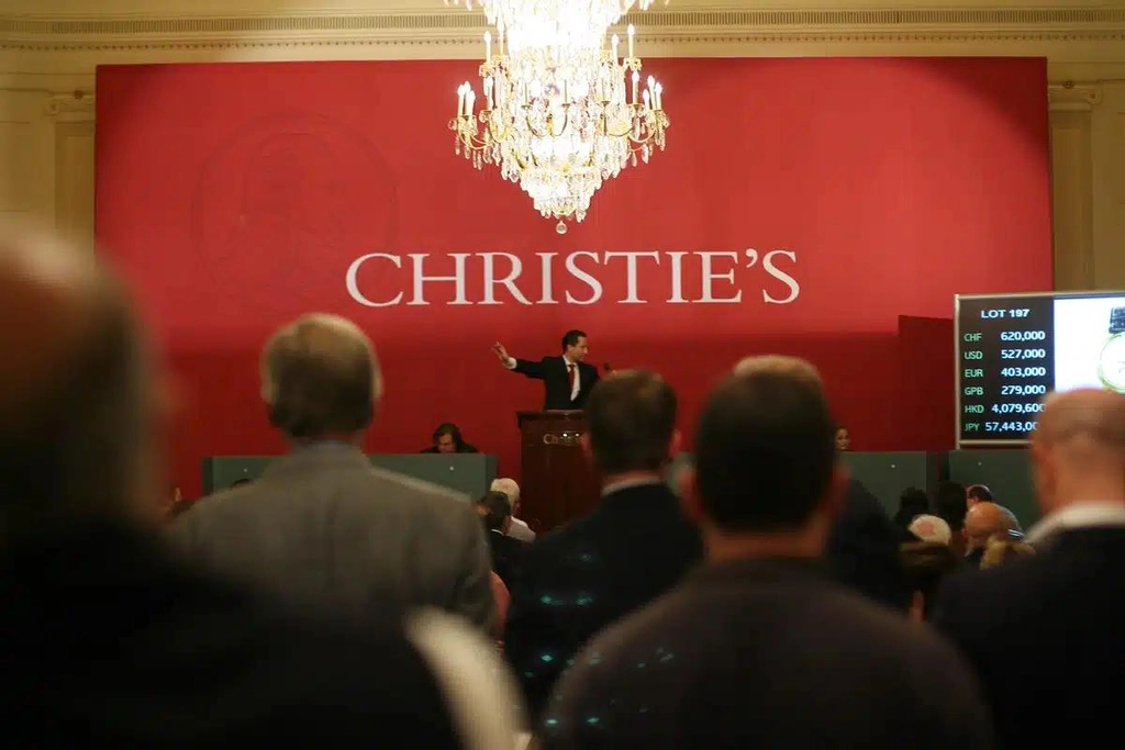 Christie's contemporary evening auction 2026 art market