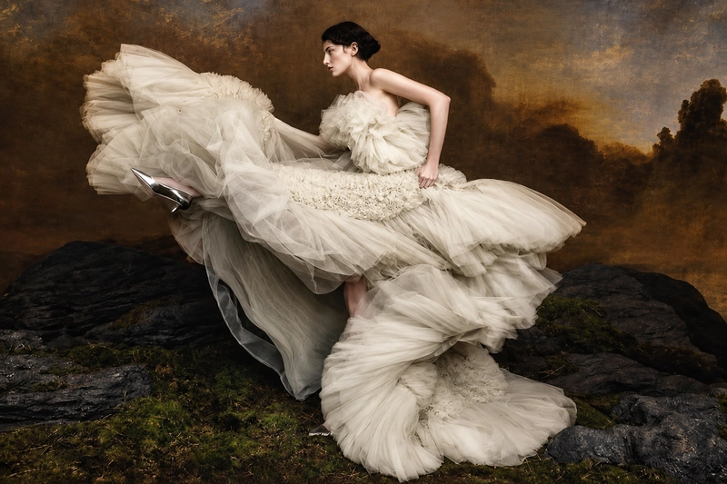 Silk Mesh Fabric 15