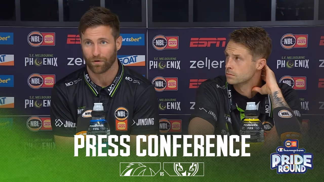 Josh King & Nathan Sobey Press Conference vs Adelaide 36ers (Round 19, NBL25)