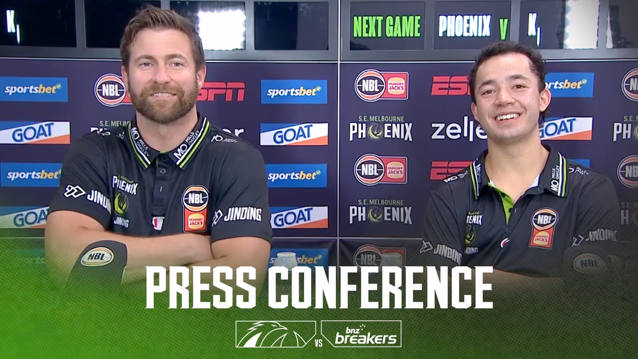 Josh King & Owen Foxell Press Conference vs New Zealand Breakers (Round 17, NBL25)