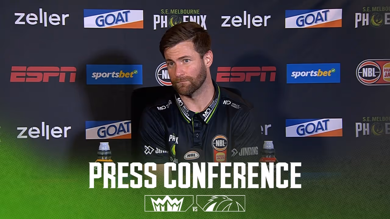 Josh King Press Conference vs Sydney Kings (Round 15, NBL25)