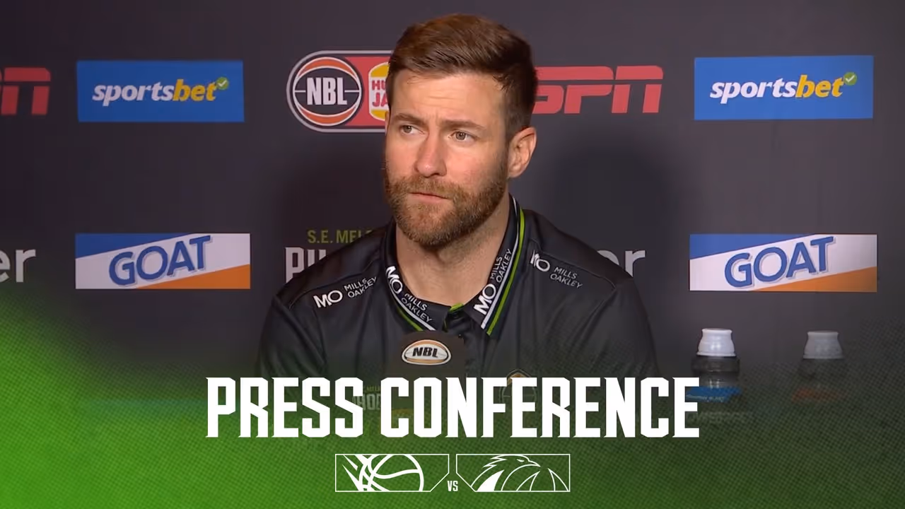 Josh King Press Conference vs Brisbane Bullets (Round 12, NBL25)