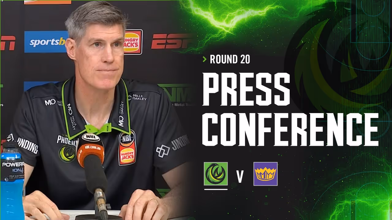 Mike Kelly & Mitch Creek Press Conference vs Sydney Kings (Round 20, NBL24)
