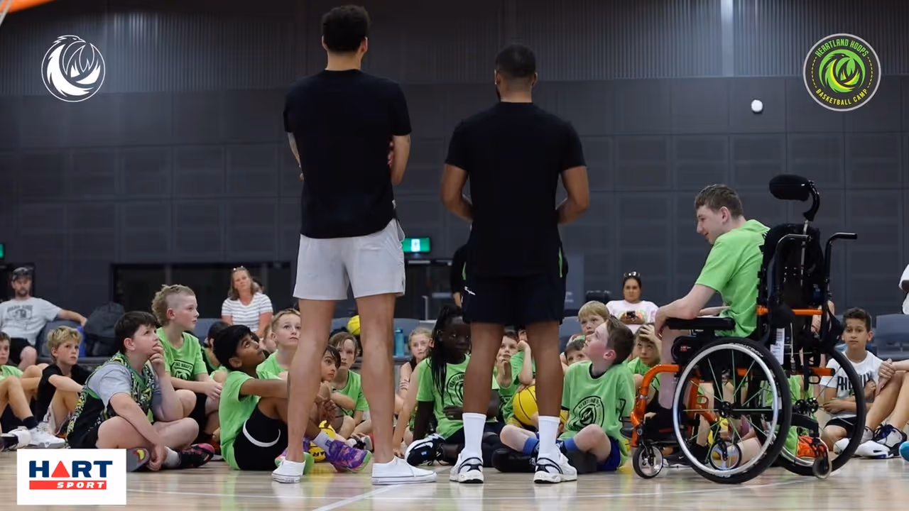 Heartland Heroes Camp from Summer Heartland Hoops