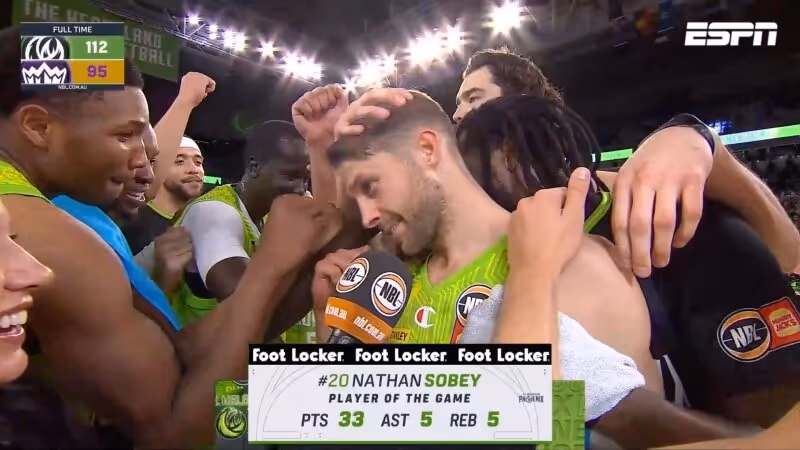 Nathan Sobey Post-Game Interview (Round 6 vs Sydney Kings, NBL26)