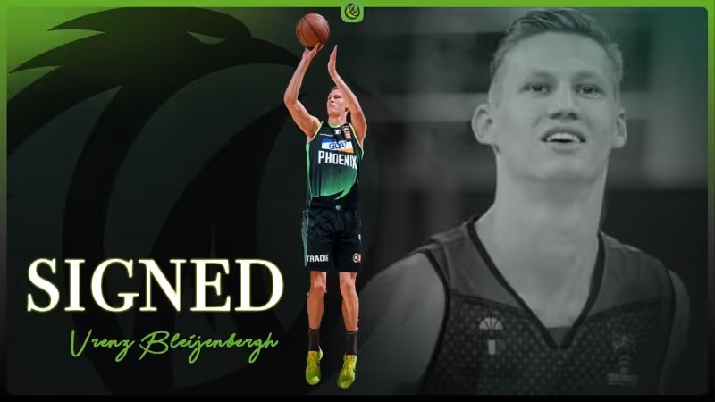 Vrenz Bleijenbergh joins the Phoenix for NBL26