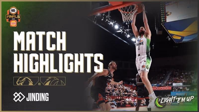 Match Highlights Phoenix vs Hawks (Playoff Game 1, NBL25 Finals)
