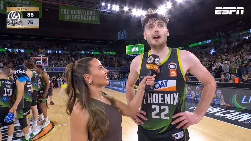 Matt Hurt Post-Game Interview (Play-In, NBL25 Finals)