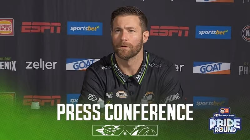 Josh King Press Conference vs Perth Wildcats (Round 19, NBL25)