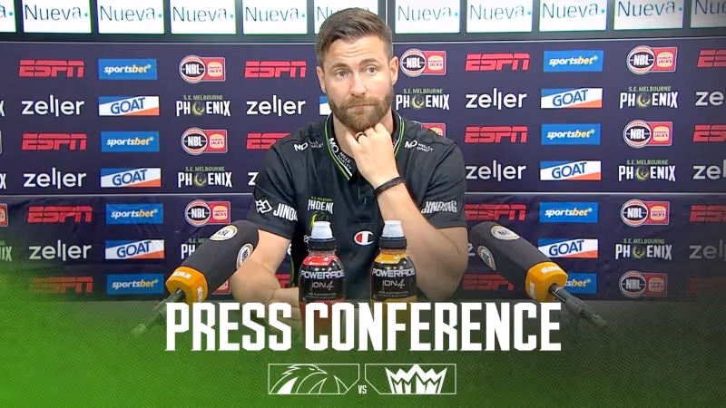 Josh King Press Conference vs Sydney Kings (Round 17, NBL25)