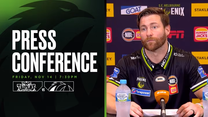 Josh King Press Conference vs Cairns Taipans (Round 9, NBL26)