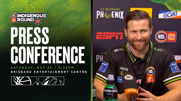 Josh King & Hunter Maldonado Press Conference vs Brisbane Bullets (Round 6, NBL26)