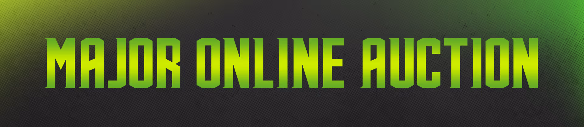 Major Online Auction