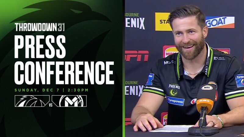 Josh King and Wes Iwundu Press Conference vs Melbourne United (Round 11, NBL26)