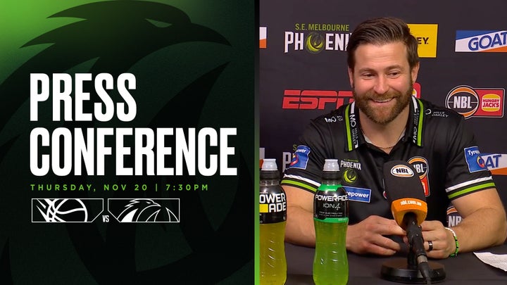 Josh King & Jordan Hunter Press Conference vs Brisbane Bullets (Round 10, NBL26)