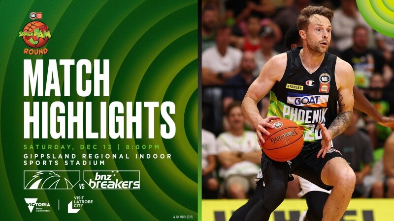 Match Highlights: Phoenix vs New Zealand Breakers (Round 12, NBL26)