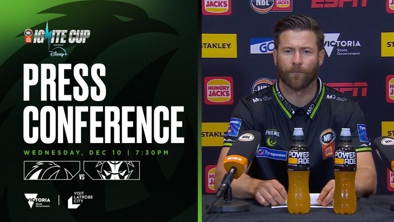 Josh King Press Conference vs Tasmania JackJumpers (Round 12, NBL26)