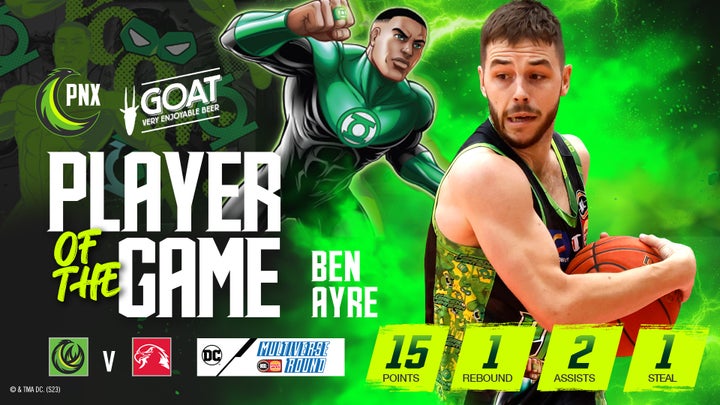 GOAT Player of the Game - Ben Ayre (Round 11 vs Hawks, NBL24)