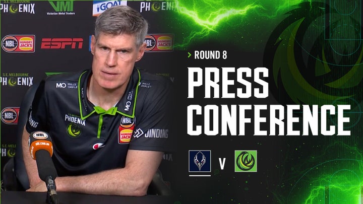 Mike Kelly & Mitch Creek Press Conference vs Adelaide 36ers (Round 8, NBL24)