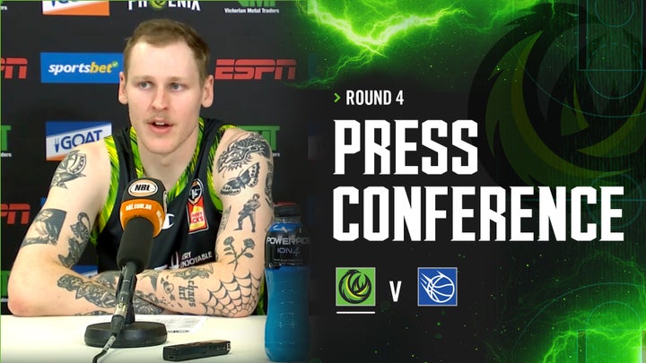 Mike Kelly & Rhys Vague Press Conference vs Brisbane Bullets (Round 4, NBL24)