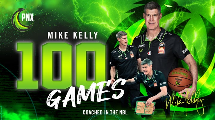 100 NBL Coached Games for Mike Kelly