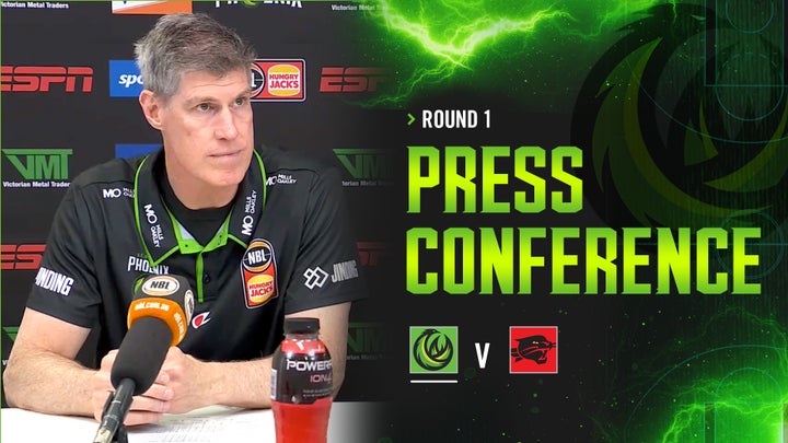 Kelly & Cook Press Conference vs Perth Wildcats (Round 1, NBL24)