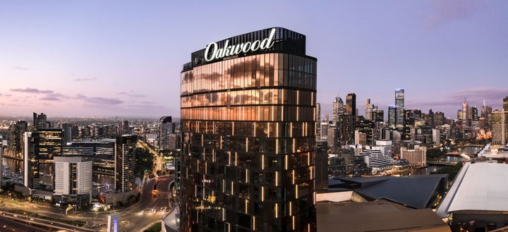 Oakwood Premier Melbourne Building Exterior Render