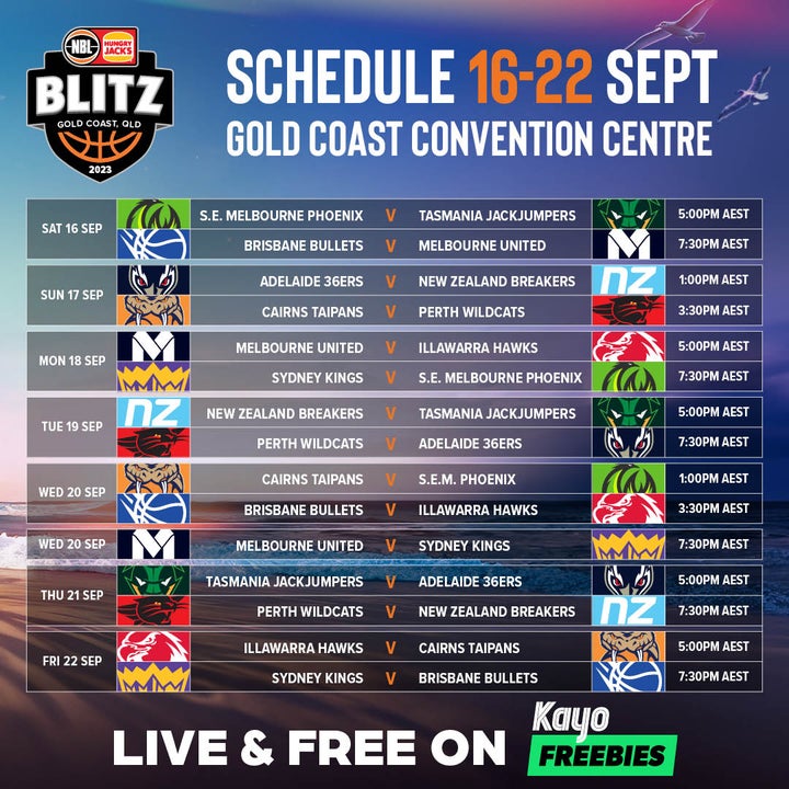 Nbl24 Blitz Ig Schedule