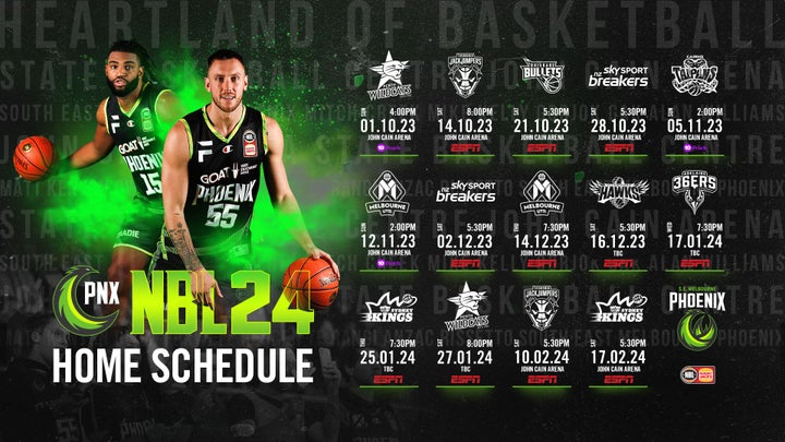 Phoenix Welcome Family-Friendly NBL24 Schedule