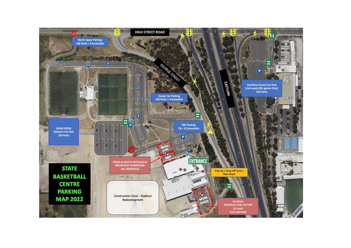 Sbc 2022 Car Parking Map