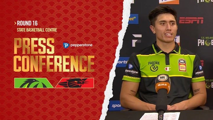 Simon Mitchell & Reuben Te Rangi post-match vs Perth Wildcats (Round 16, NBL23)