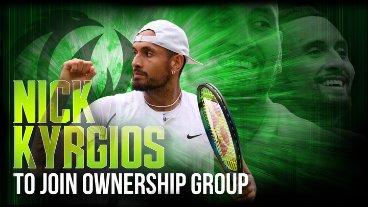 Australian Tennis Star, Nick Kyrgios, to Become Part of South East Melbourne Phoenix Ownership Group