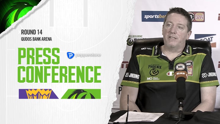 Simon Mitchell & Mitch Creek post-match vs Sydney Kings (Round 14, NBL23)