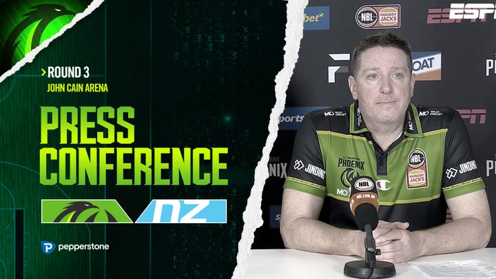 Simon Mitchell & Kyle Adnam post-match press conference vs New Zealand Breakers (Round 3, NBL23)