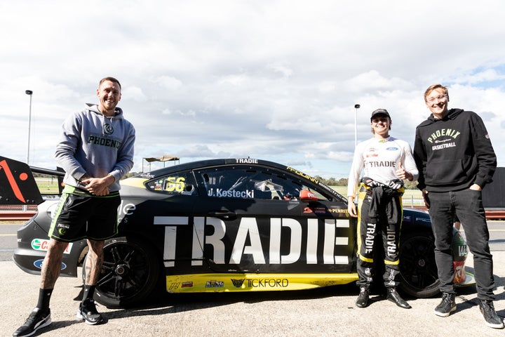 Sandown Hot Lap with TRADIE